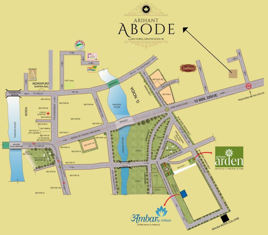 Images for Location Plan of Arihant Abode