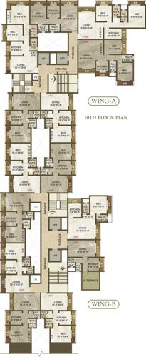 Images for Cluster Plan of  Meera Avenue