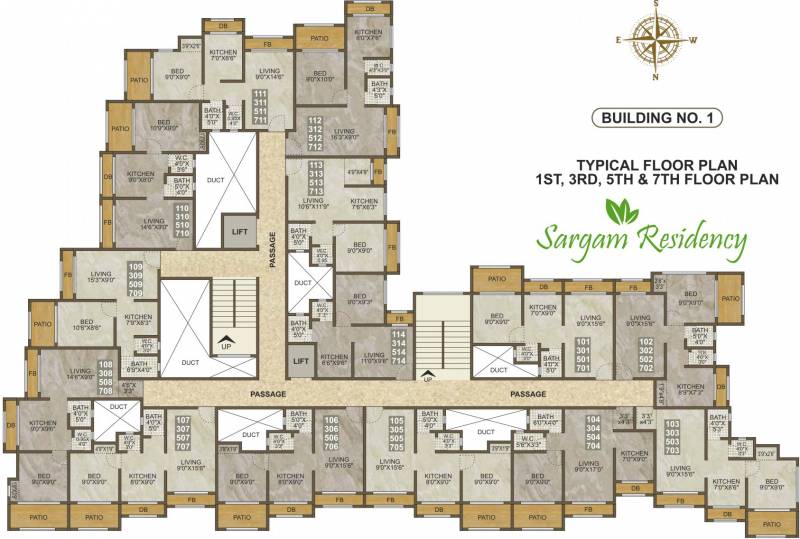 Images for Cluster Plan of Shantee Sargam Residency