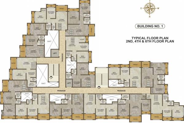 Images for Cluster Plan of Shantee Sargam Residency