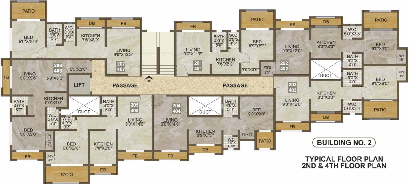 Images for Cluster Plan of Shantee Sargam Residency