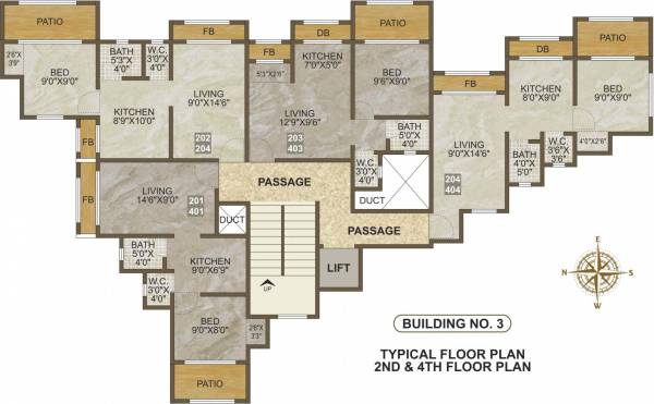 Images for Cluster Plan of Shantee Sargam Residency