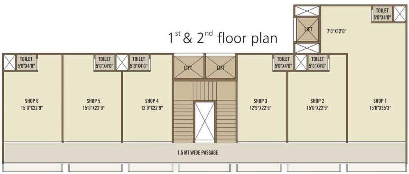 sharan circle homes Images for Cluster Plan of Rushabhdev Sharan Circle Homes