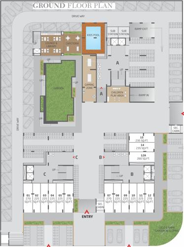  riverium Images for Cluster Plan of Rajyash Riverium