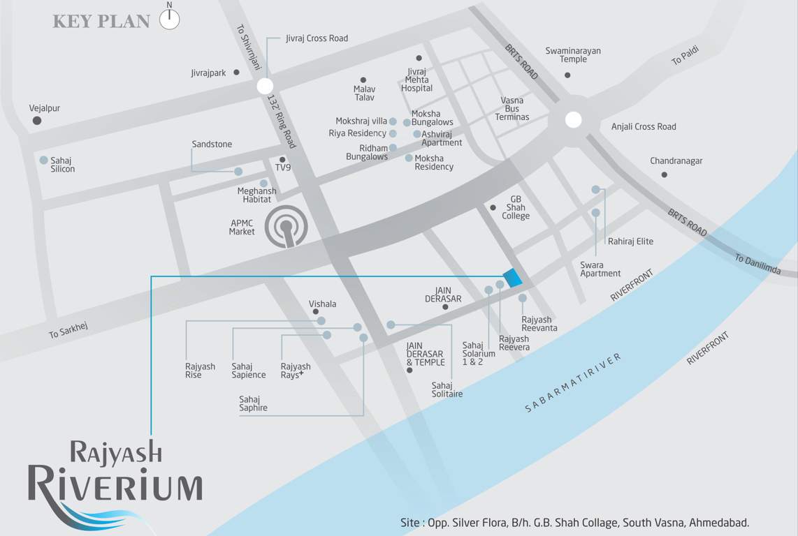  riverium Images for Location Plan of Rajyash Riverium