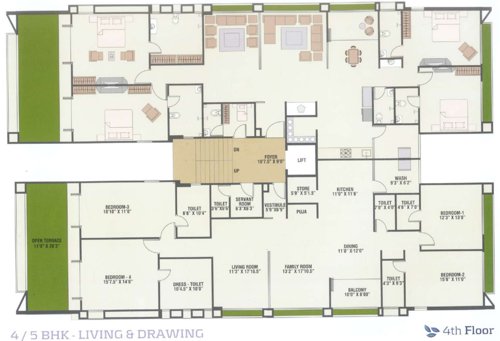 Images for Cluster Plan of Arham Ambience Park