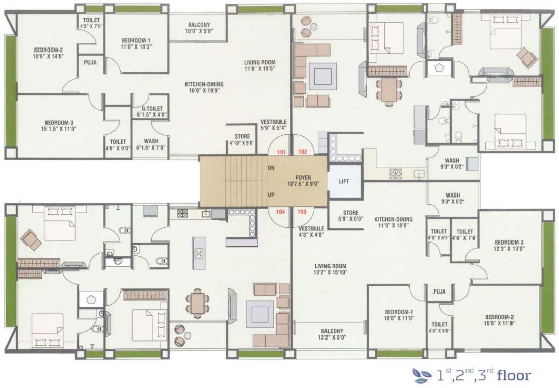 Images for Cluster Plan of Arham Ambience Park