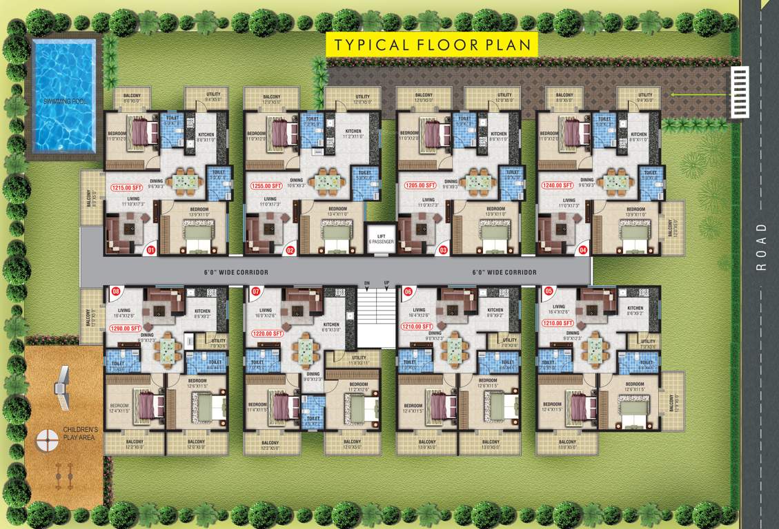  nest Images for Cluster Plan of Magna Nest