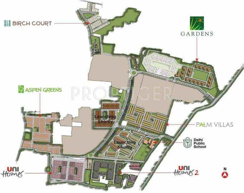 Images for Master Plan of Unitech Unihomes 2