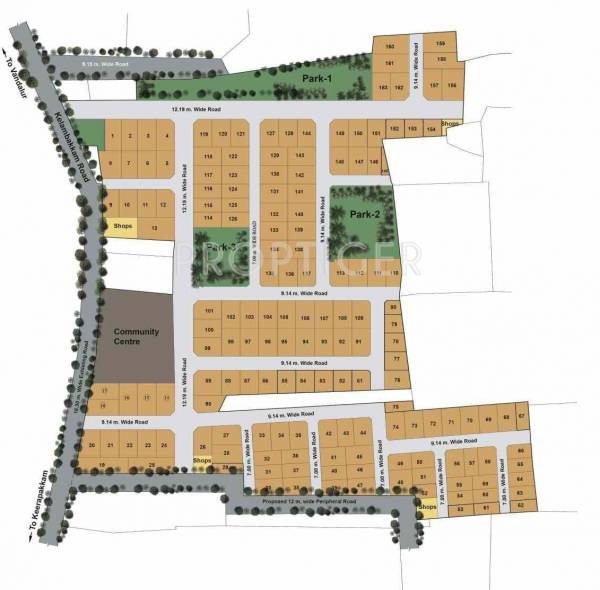 Images for Layout Plan of Unitech Aspen Greens