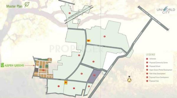 Images for Master Plan of Unitech Aspen Greens