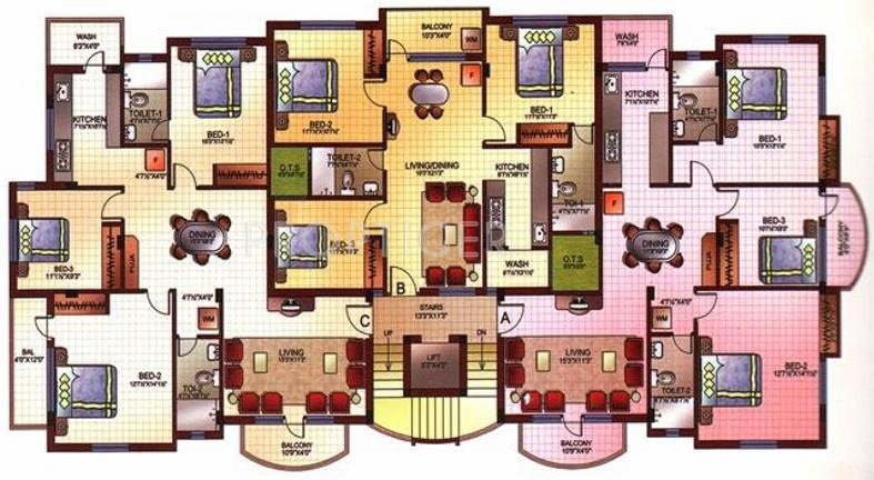 Images for Cluster Plan of Casagrand Sankriti