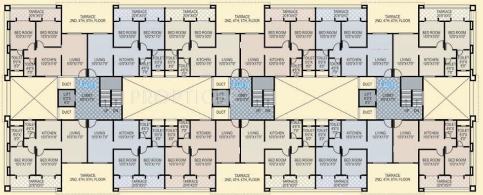 Images for Cluster Plan of Kharde Patil Seetai Residency