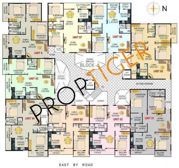 Images for Cluster Plan of Sree Sai Property Developers Sai Shakthi Enclave