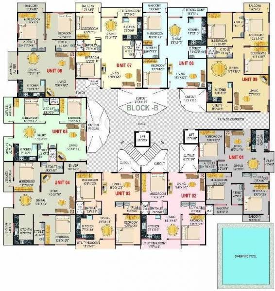 Images for Cluster Plan of Sree Sai Property Developers Sai Shakthi Enclave