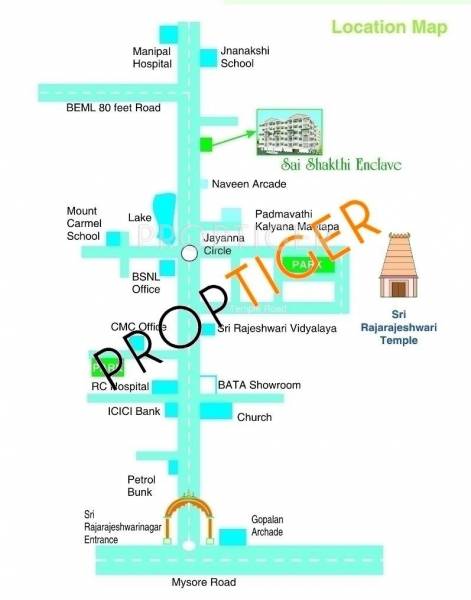 Images for Location Plan of Sree Sai Property Developers Sai Shakthi Enclave
