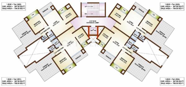 Images for Cluster Plan of Shree Sawan Gardenia