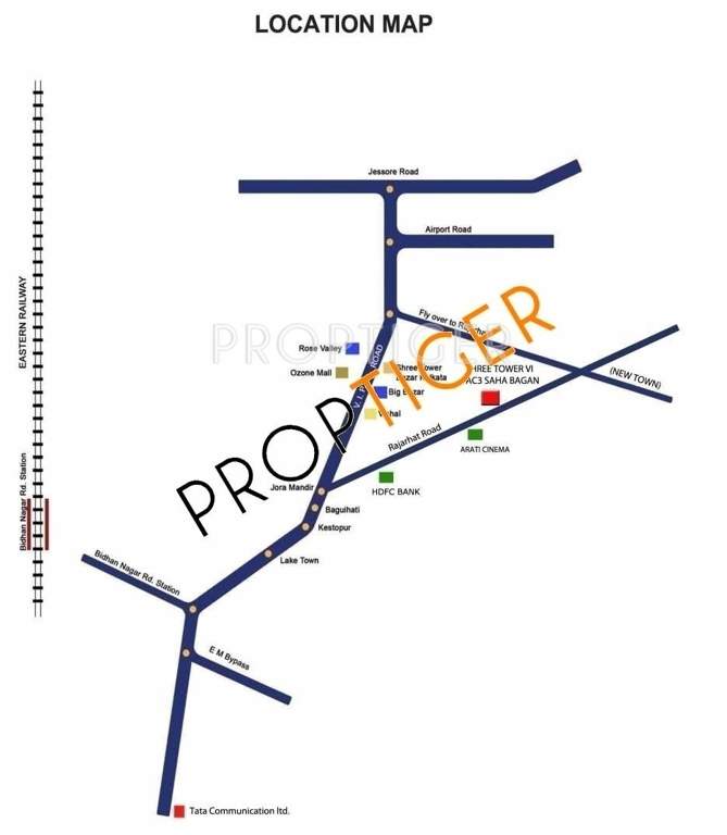 Images for Location Plan of Ascon Infrastrucutre Shree Tower VI