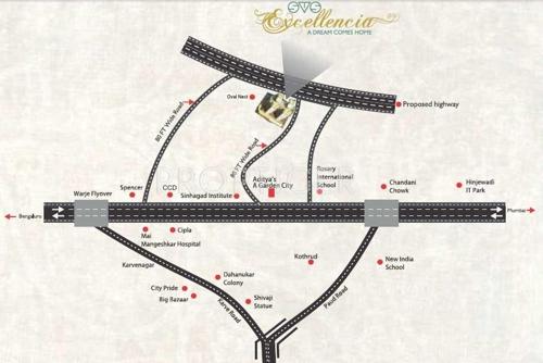 Images for Location Plan of SVS Properties SVS Excellencia excellencia Images for Location Plan of SVS Properties SVS Excellencia