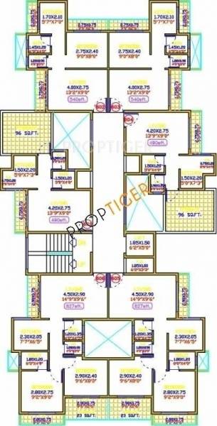 Images for Cluster Plan of Shree Nilumi Shiv Prakash Residency
