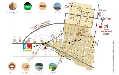 Images for Location Plan of Bhakti Shiva Enclave