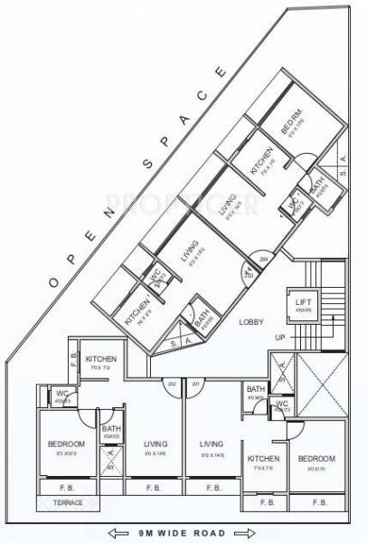 Images for Cluster Plan of Saarvi Group Saarvi Orchid