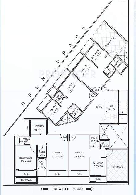 Images for Cluster Plan of Saarvi Group Saarvi Orchid