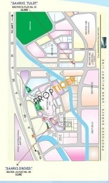 Images for Location Plan of Saarvi Group Saarvi Orchid