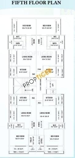 Images for Cluster Plan of Saarvi Group Saarvi Residency