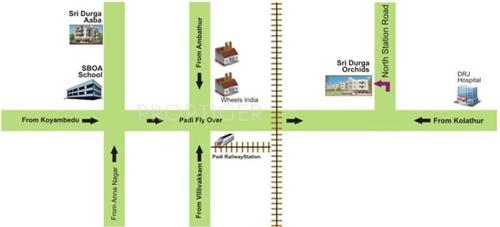 Images for Location Plan of Sri Durga Orchids orchids Images for Location Plan of Sri Durga Orchids