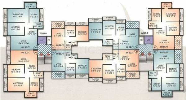 Images for Cluster Plan of Shah Group Builders Heritage