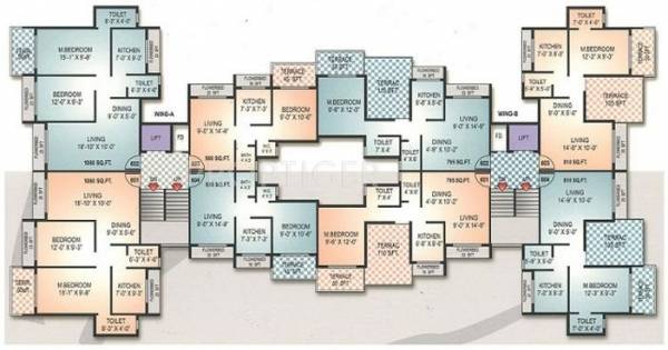 Images for Cluster Plan of Shah Group Builders Heritage