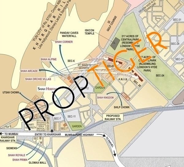 Images for Location Plan of Shah Group Builders Heritage