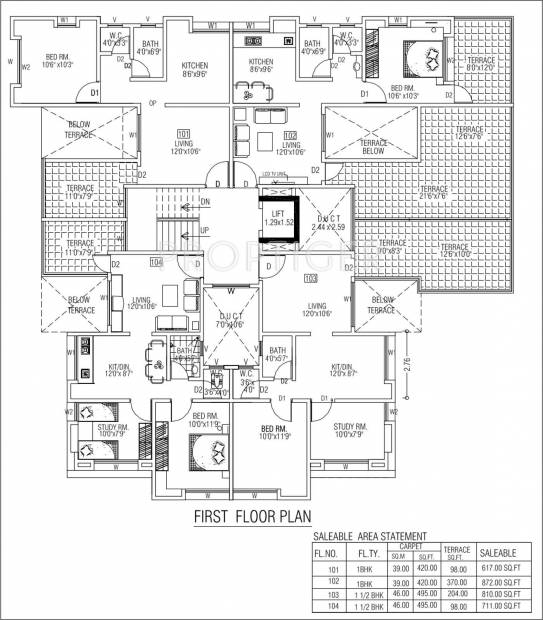 Images for Cluster Plan of Bodh Sneha Residency