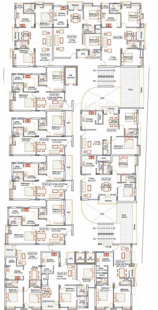  vista Wing A Cluster Plan