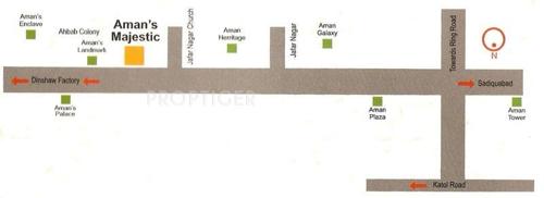 Images for Location Plan of Green Amans Majestic