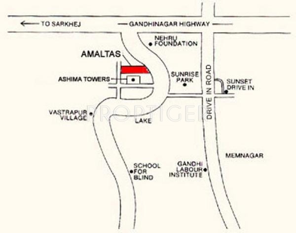 Images for Location Plan of Saumya Amaltas