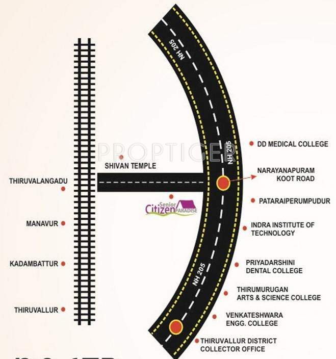Images for Location Plan of Nagar Senior Citizen Paradise