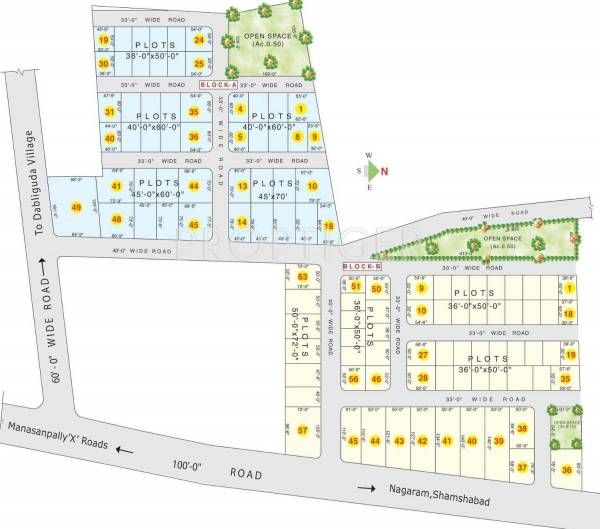 Images for Layout Plan of Sumadhura Blossoms