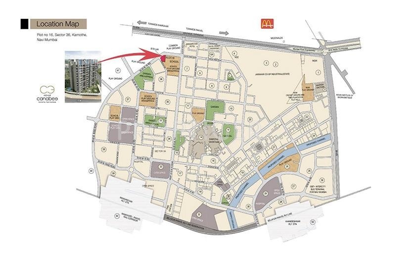 Images for Location Plan of Akshar Developers Canabee