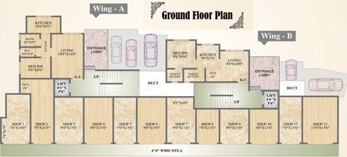  sunshine-palace Images for Cluster Plan of Shantee Sunshine Palace
