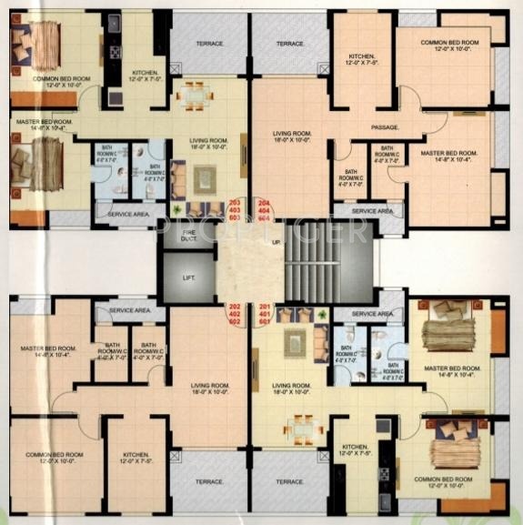 Images for Cluster Plan of Thalia Anant