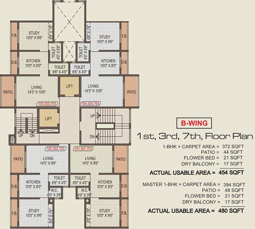  sunshine sapphire wing a and wing b Images for Cluster Plan of Shantee Sunshine Sapphire