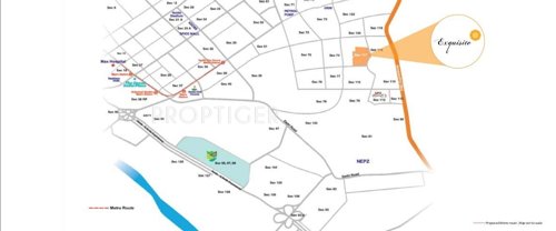 Images for Location Plan of Unitech Exquisite exquisite Images for Location Plan of Unitech Exquisite