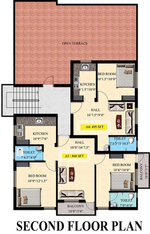 Images for Cluster Plan of JMM Anemone Apartments