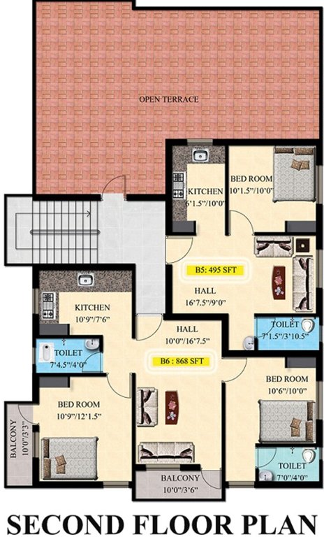 Images for Cluster Plan of JMM Anemone Apartments