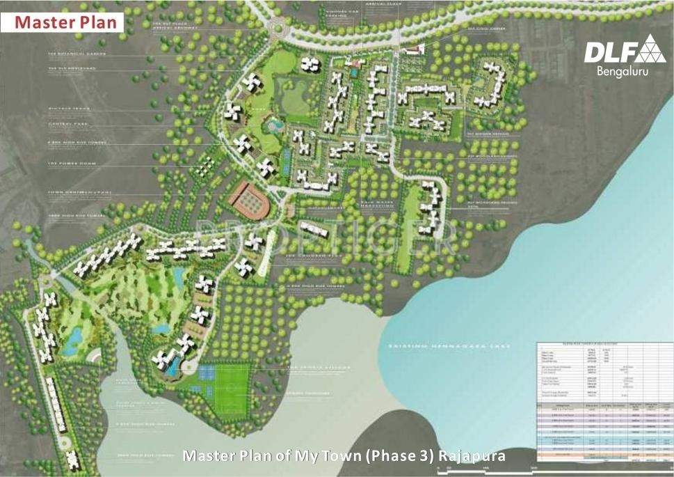  woodland heights at my town Images for Master Plan of DLF Woodland Heights at My Town