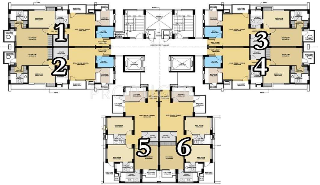  the luxurium Images for Cluster Plan of Realtech The Luxurium