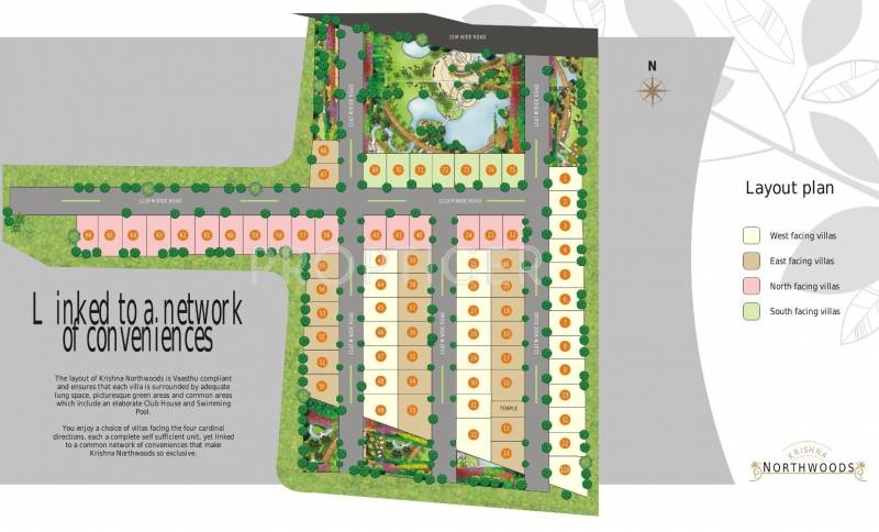 Images for Site Plan of Krishna Northwoods