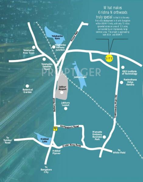 Images for Location Plan of Krishna Northwoods